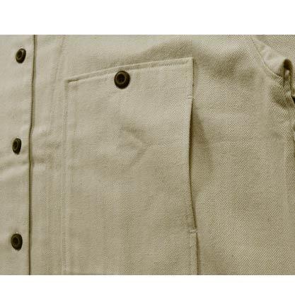 Northern Truck暖柔人字紋口袋工作外套