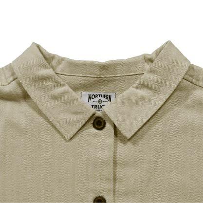 Northern Truck暖柔人字紋口袋工作外套