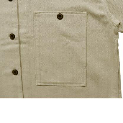 Northern Truck暖柔人字紋口袋工作外套