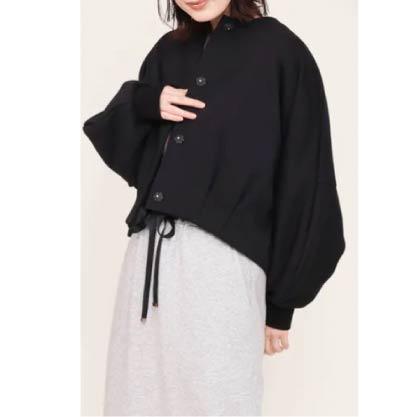 20251208-622E-03 trois 柔暖刷毛短版開襟外套