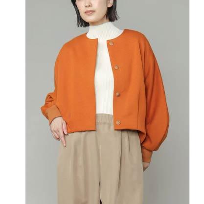 20251208-622E-09 trois 柔暖刷毛短版開襟外套