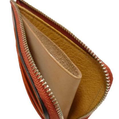 【Il Bussetto】義大利手工 L 型拉鍊皮夾 短夾牛皮