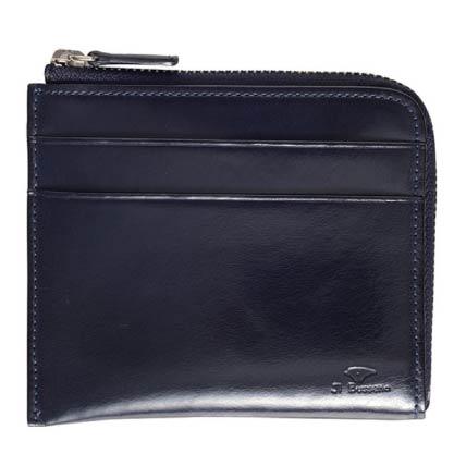 【Il Bussetto】義大利手工 L 型拉鍊皮夾 短夾牛皮