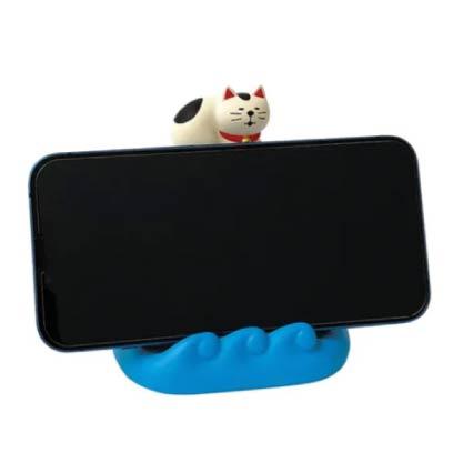 2025年12月中旬新品預約上市中 concombre 富士山療癒款 貓手機架