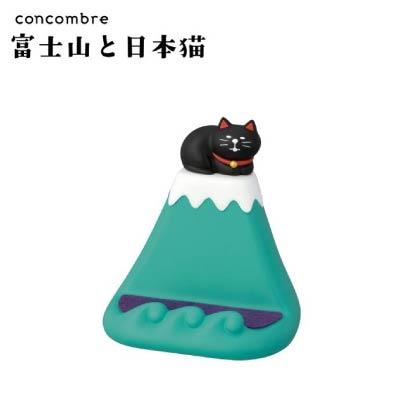 2025年12月中旬新品預約上市中 concombre 富士山療癒款 貓手機架
