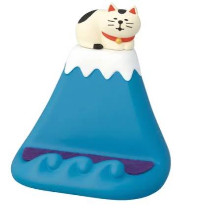 2025年12月中旬新品預約上市中 concombre 富士山療癒款 貓手機架