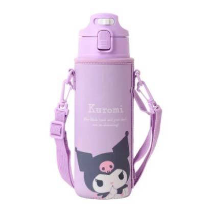 Kuromi 酷洛米 附蓋不鏽鋼水瓶 470ml