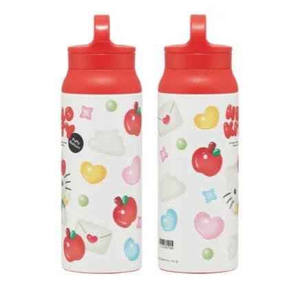 Hello Kitty 立體氣球設計 登山扣手柄不鏽鋼保溫瓶