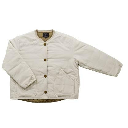 極致保暖 ‧ 羅紋領中綿填充防寒夾克