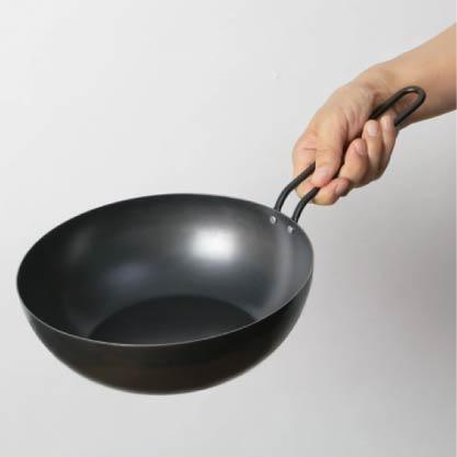 【日本燕三条製】工房 Aizawa 黑色系列 24cm 炒鍋