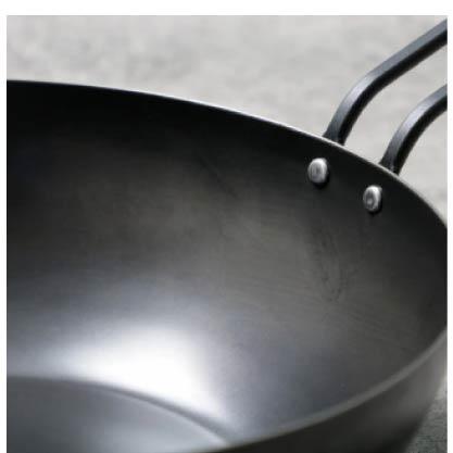 【日本燕三条製】工房 Aizawa 黑色系列 24cm 炒鍋