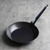 燕三条製 工房 Aizawa Koboaizawa 黑色甜椒系列 平底鍋 22 公分
