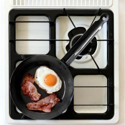 燕三条製 工房 Aizawa Koboaizawa 黑色甜椒系列 平底鍋 22 公分