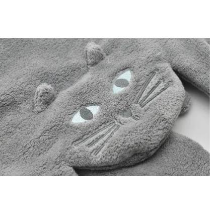 Sopii 貓咪圖案 快乾毛巾