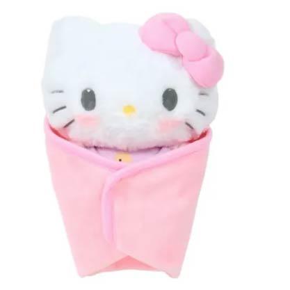20260125-903E-07 Sanrio三麗鷗 Hello Kitty 娃娃照顧組嬰兒造型絨毛娃娃組 寶寶造型玩偶