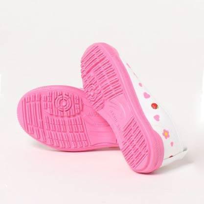 Hello Kitty 兒童學校鞋 – 可愛草莓花朵款