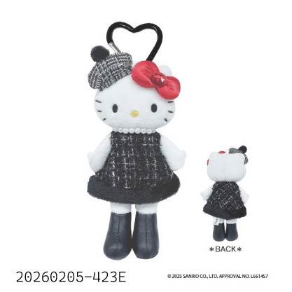 Hello Kitty 造型增高洛麗塔吊飾