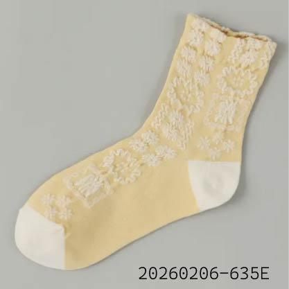 溫柔親膚小尺寸低筒襪子 黃