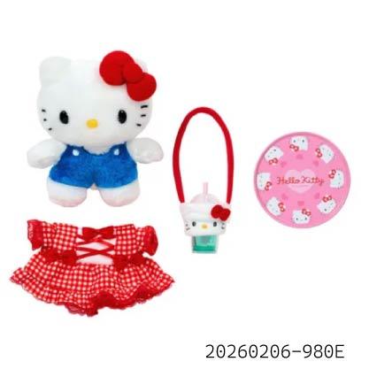 Hello Kitty 入門款玩偶拍照娃娃組