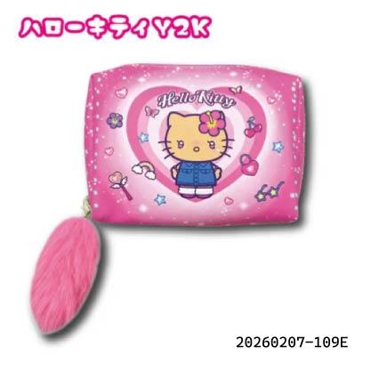 Hello Kitty 辣妹風彩妝小包