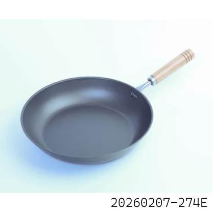 20260207-274E-03 日本燕三條製 匠味 鐵製平底鍋 26cm