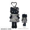 20260313-890F 日本Sanrio Hello Kitty Style Up造型絨毛吊飾鑰匙圈