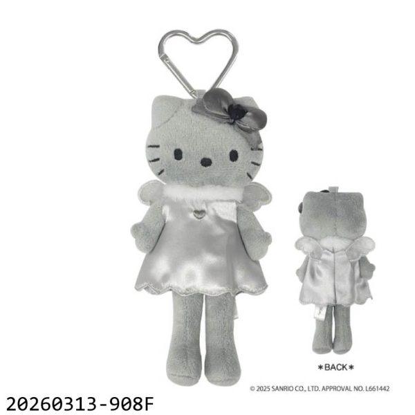 20260313-908F_工作區域 1 日本Sanrio Hello Kitty Style Up造型絨毛吊飾鑰匙圈