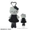 20260313-916F 日本Sanrio Hello Kitty Style Up造型絨毛吊飾鑰匙圈