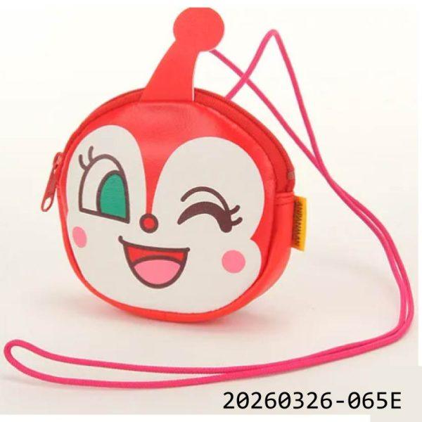 麵包超人細菌人妹妹小病毒（紅精靈）迷你斜背包ドキンちゃん迷你側背包兒童可愛小包