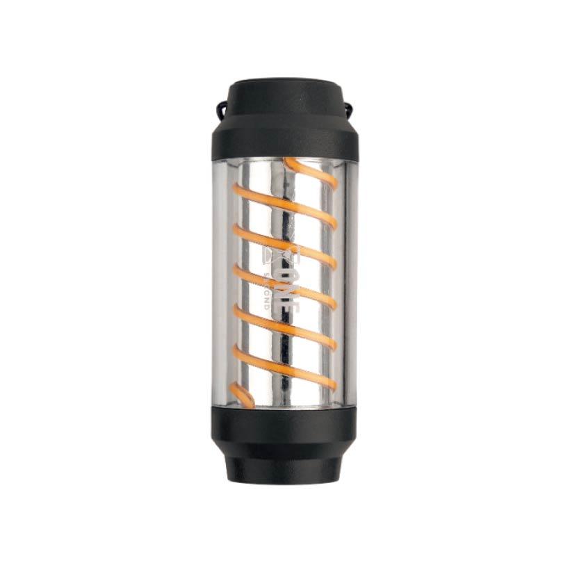 Spiral螺旋造型 LED露營燈 黑色款 露營停電防災必備
