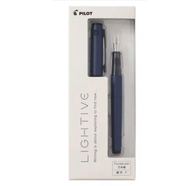 日本製 日本境內LIGHTIVE  鋼筆 F 細字 輕量好攜帶 無墨水 另購