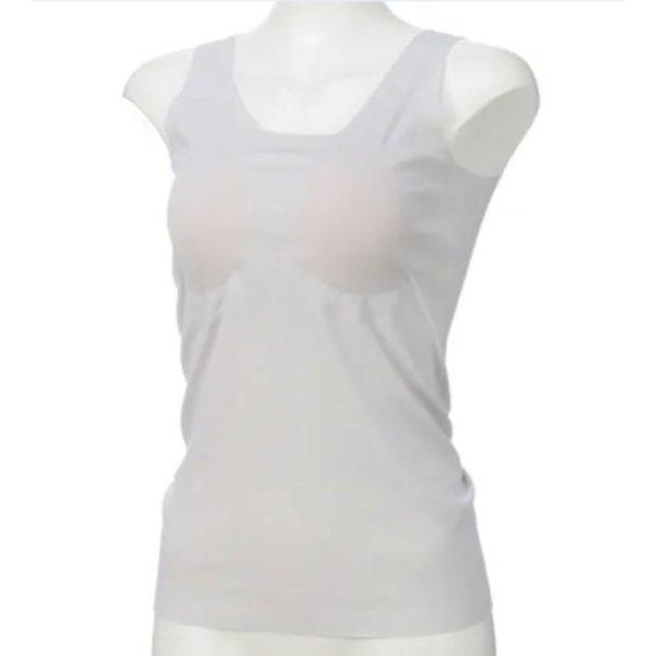 GUNZE KIREILABO 強撚棉附罩杯背心 日本製 透氣親膚 舒適內搭