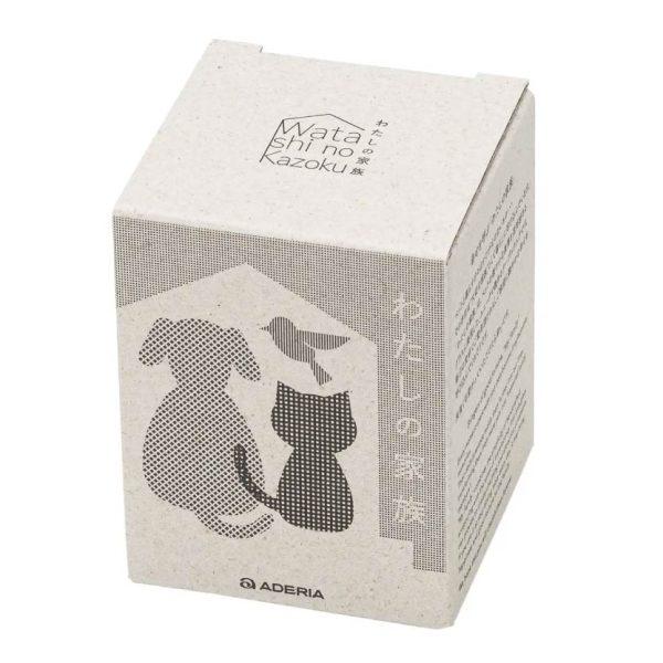 日本製 ADERIA 我的家人 貓咪玻璃杯 340ml 可愛療癒貓杯