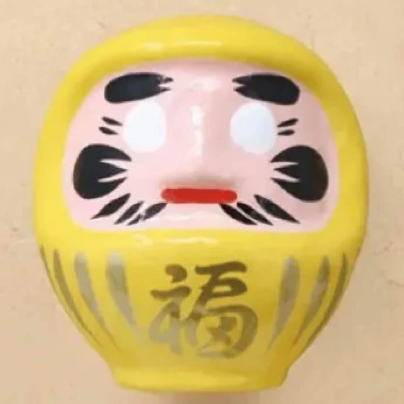 日本製達摩磁鐵 張子招財擺飾 冰箱磁鐵