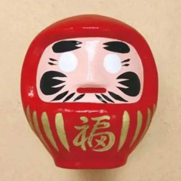 日本製達摩磁鐵 張子招財擺飾 冰箱磁鐵