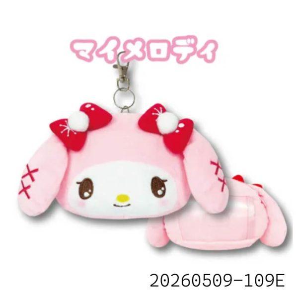 20260509-109E 日本Sanrio正版三麗鷗角色零錢包系列 Hello Kitty・My Melody・Cinnamoroll・Kuromi可愛票卡收納包合集 零錢包