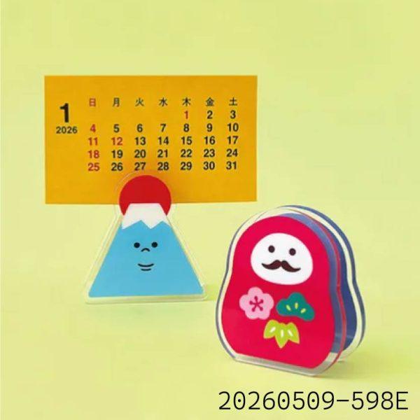 日式招財貓達摩小夾子 福貓