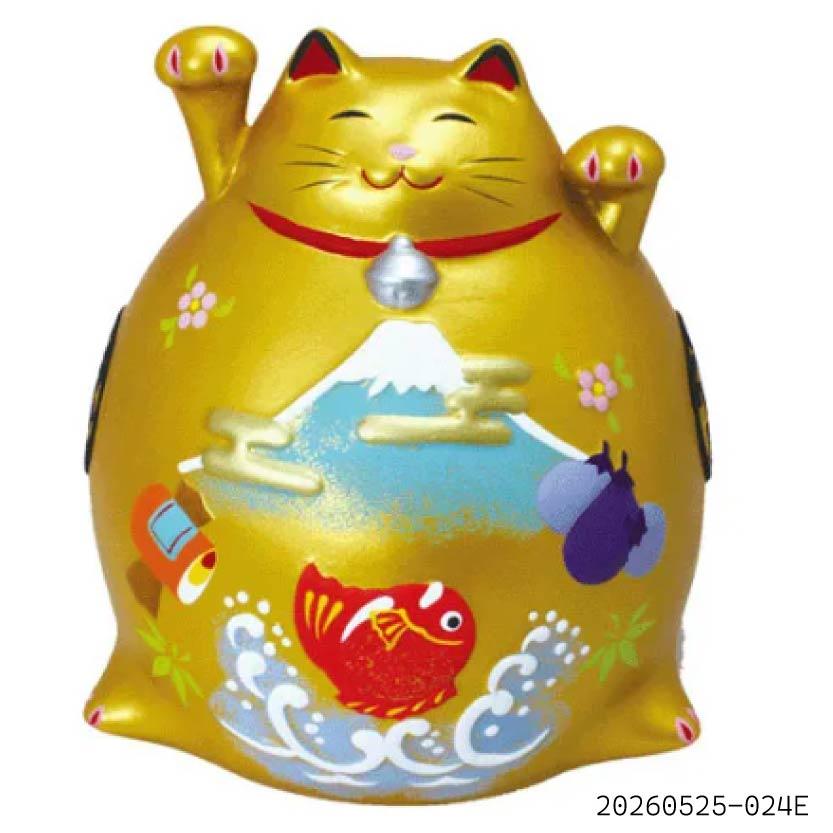 日本招財貓金貓存錢罐（大）