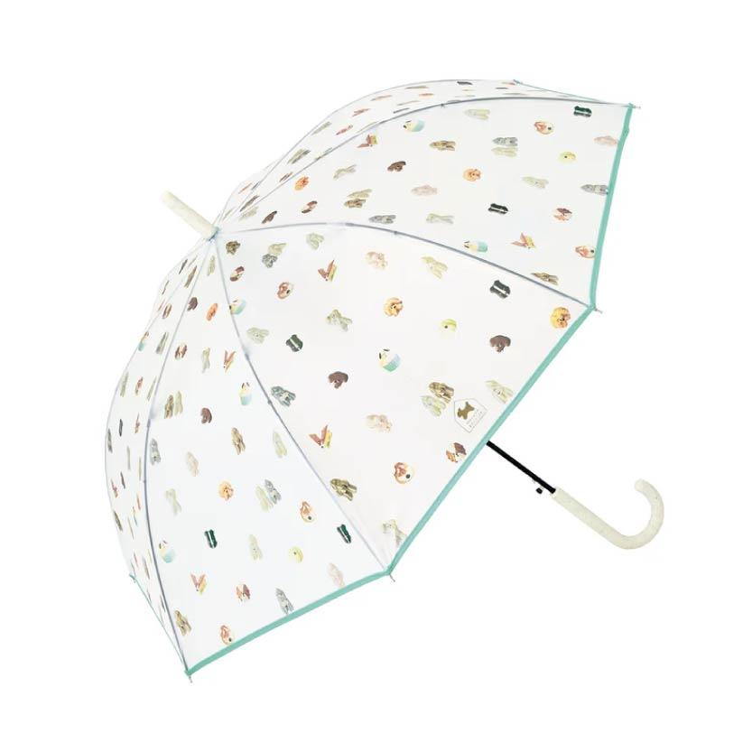 because Clear Umbrella Maison terrier透明雨傘