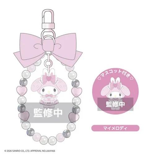 三麗鷗 My Melody 蝴蝶結手機掛繩