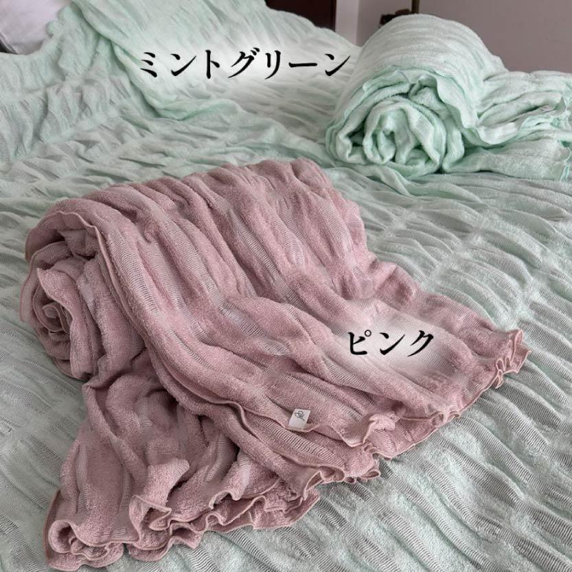 微風涼感皺皺涼感被  日本製
