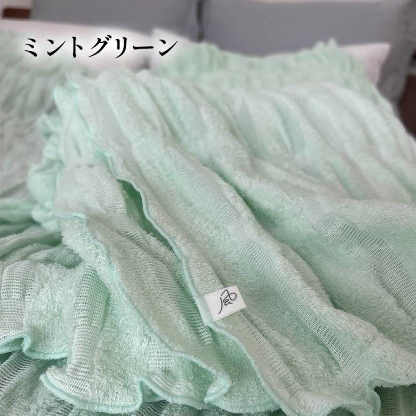 微風涼感皺皺涼感被  日本製